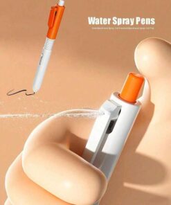 Reusable Funny Water Squirt Pen & Novelty Ballpoint Pen for Pranks & Entertainment