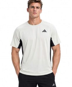 Adidas Men’s Quick-Dry Breathable Athletic Sports T-Shirt